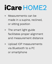 Load image into Gallery viewer, iCare Home 2: iPhone and Android Compatible (Bluetooth) - Eye Pressure Monitor
