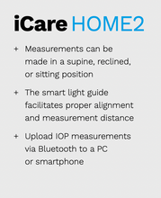 Load image into Gallery viewer, iCare Home 2: iPhone and Android Compatible (Bluetooth) - Eye Pressure Monitor